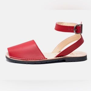 Ankle Strap Red Pons